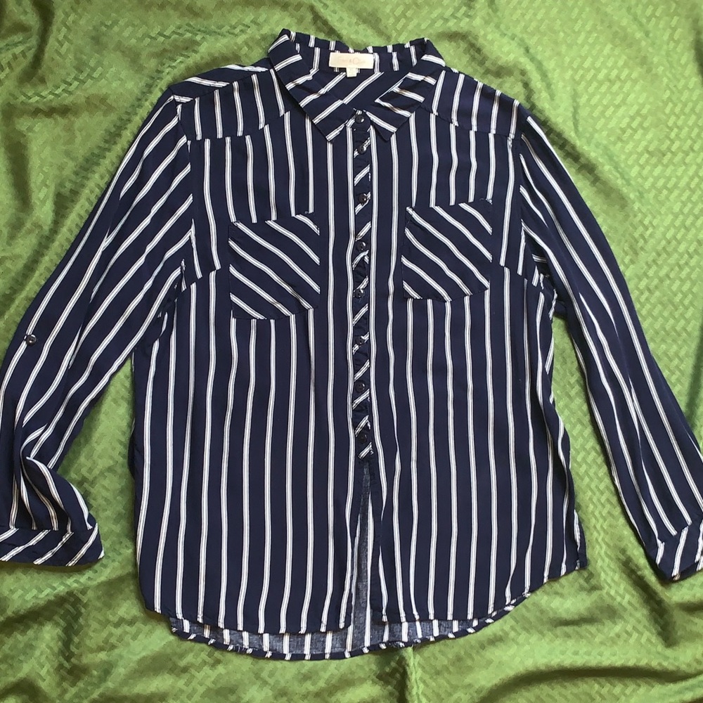 Button Down Blouse